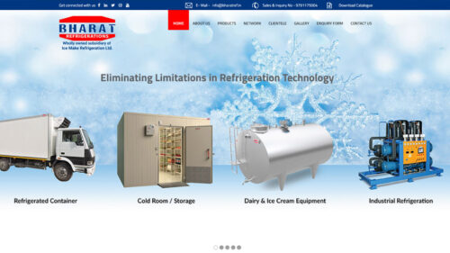 The official logo for Bharat Refrigerations Pvt Ltd.