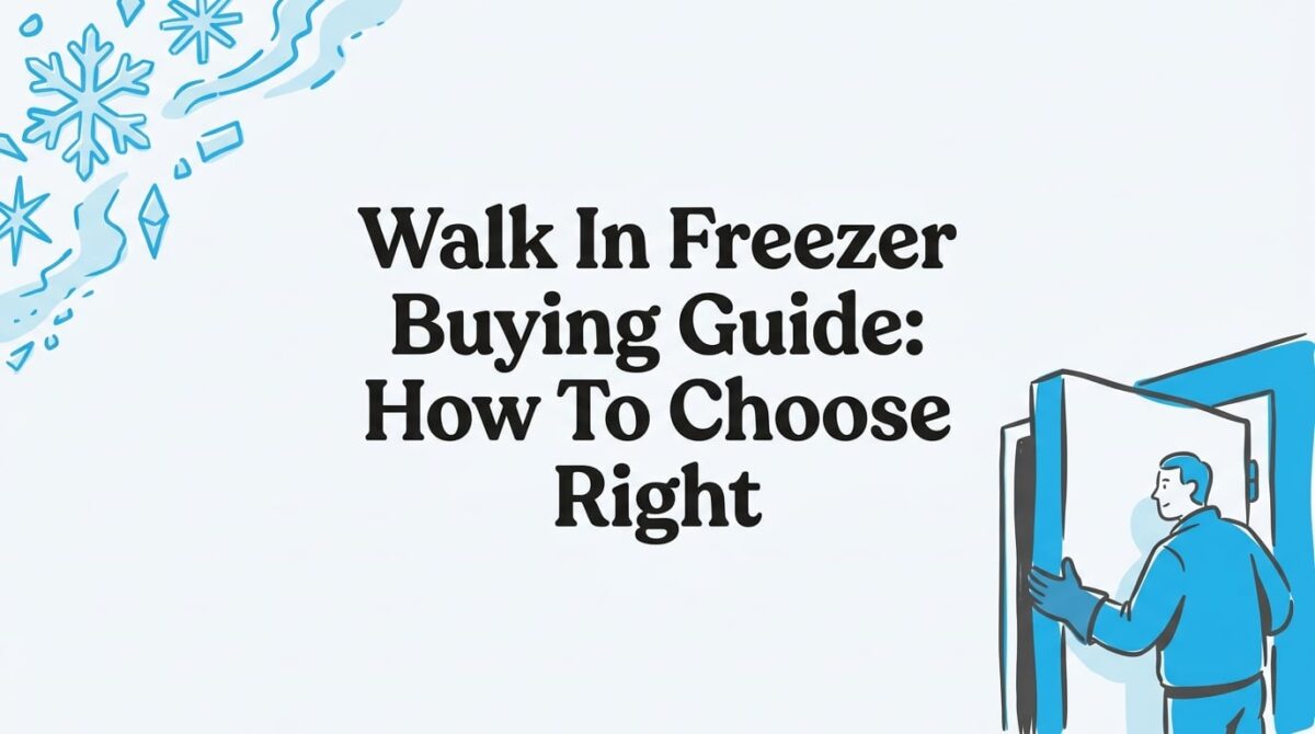 walk in freezer buying guide