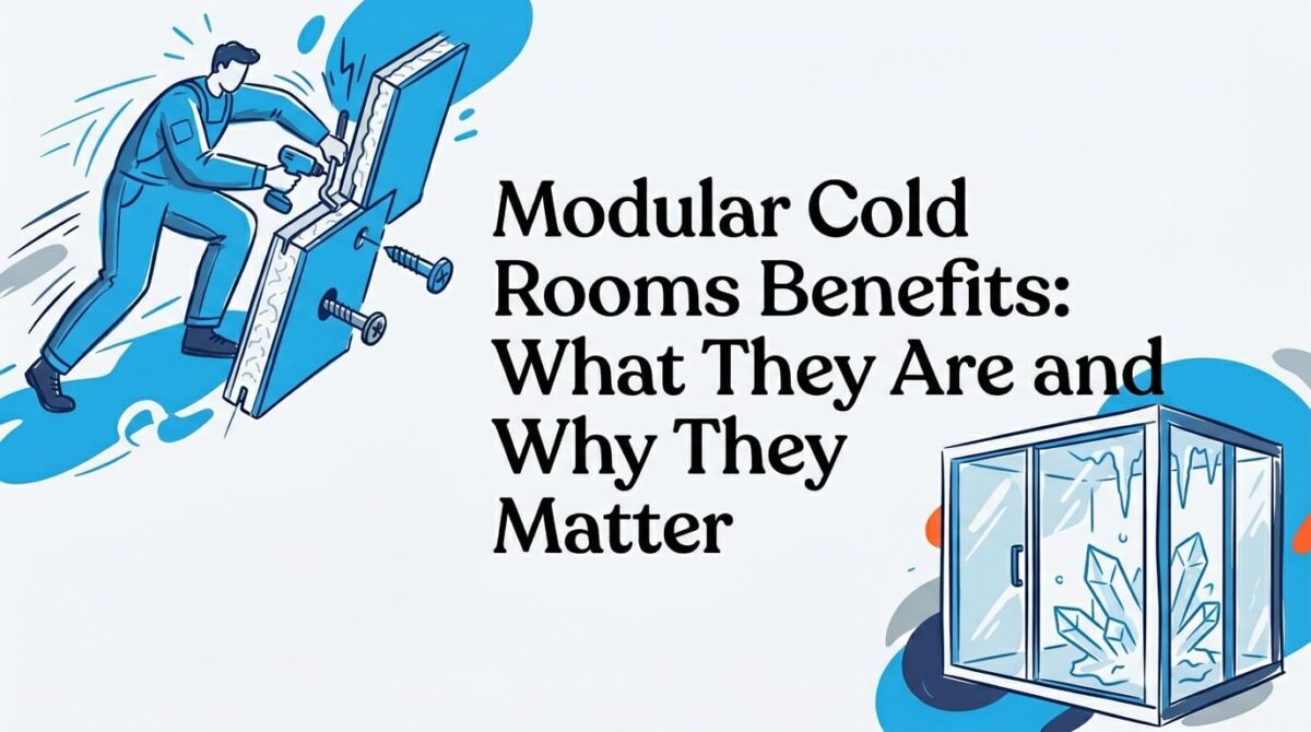 modular cold rooms benefits