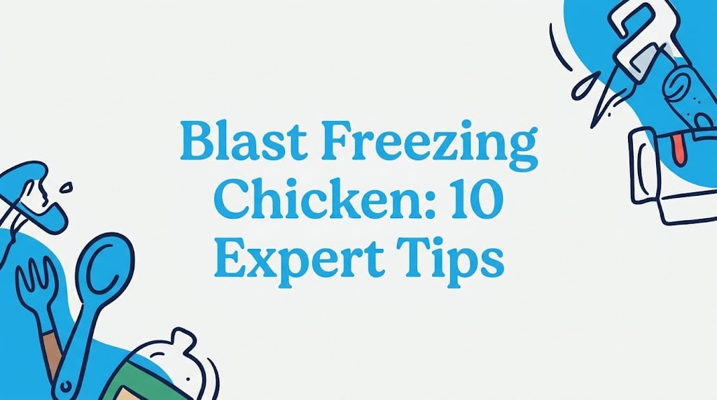 blast freezing chicken