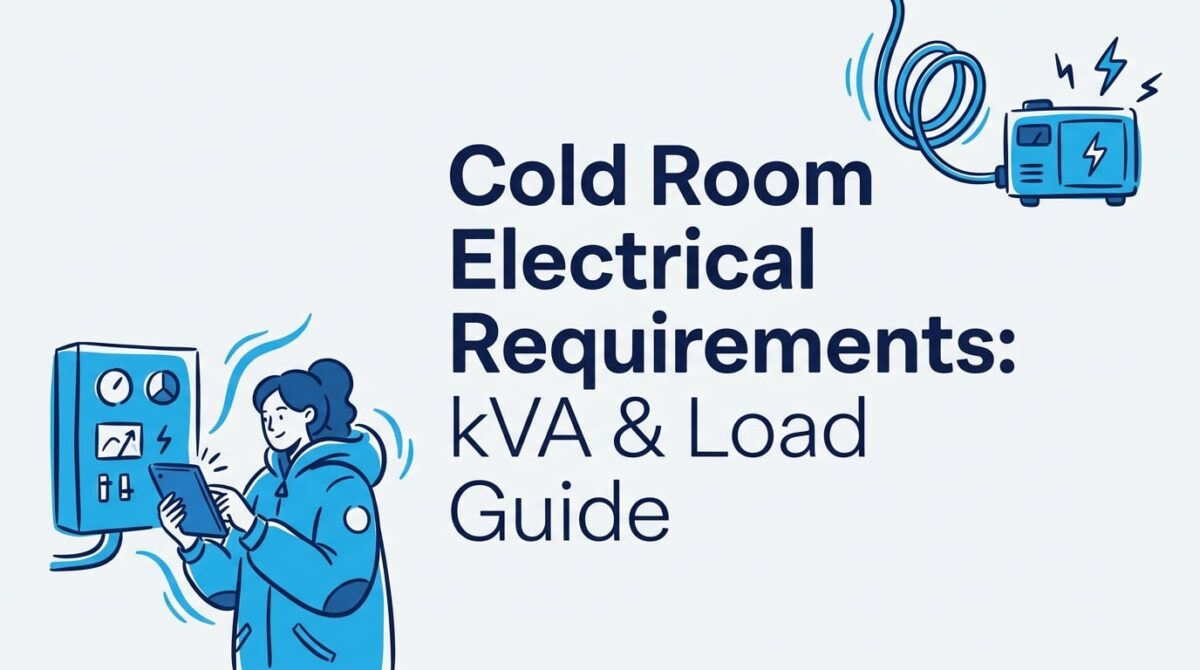 Cold Room Electrical Requirements: 2026 kVA & Load Guide