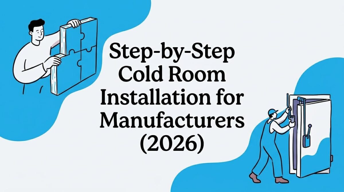 step-by-step cold room installation process for manufacturers