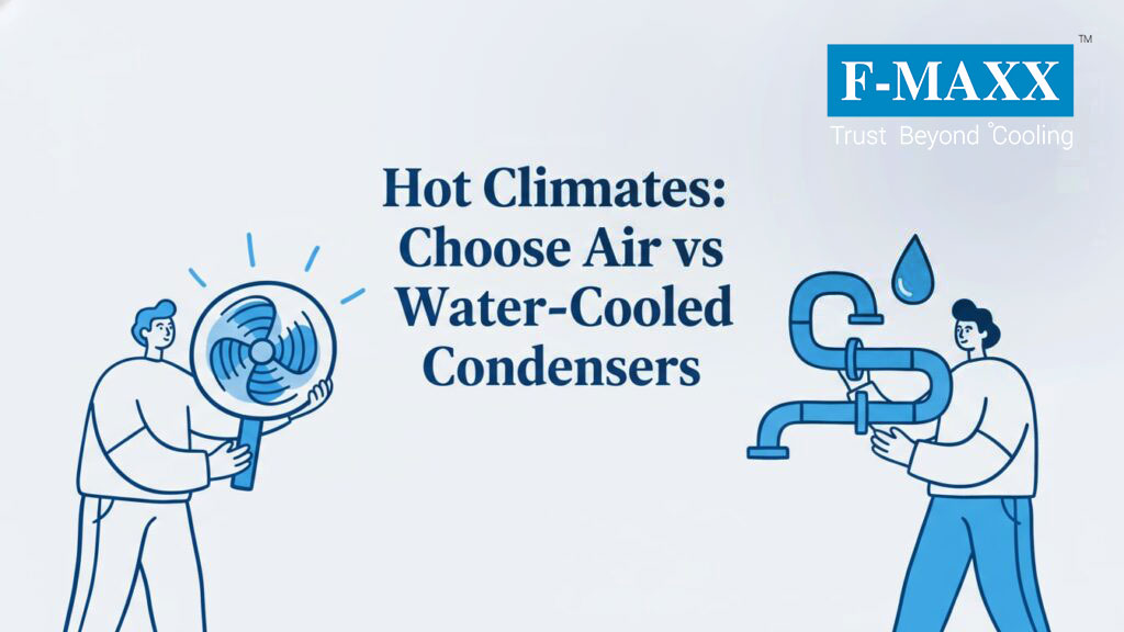 Hot Climates: Choose Air vs Water-Cooled Condensers