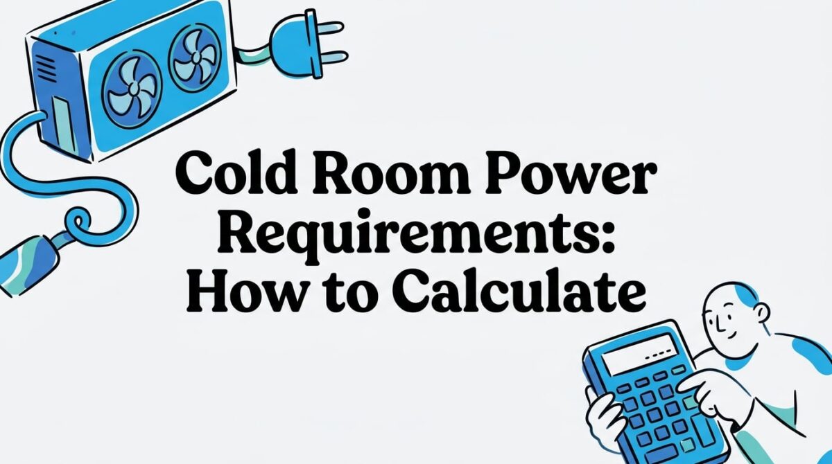 cold room power requirements