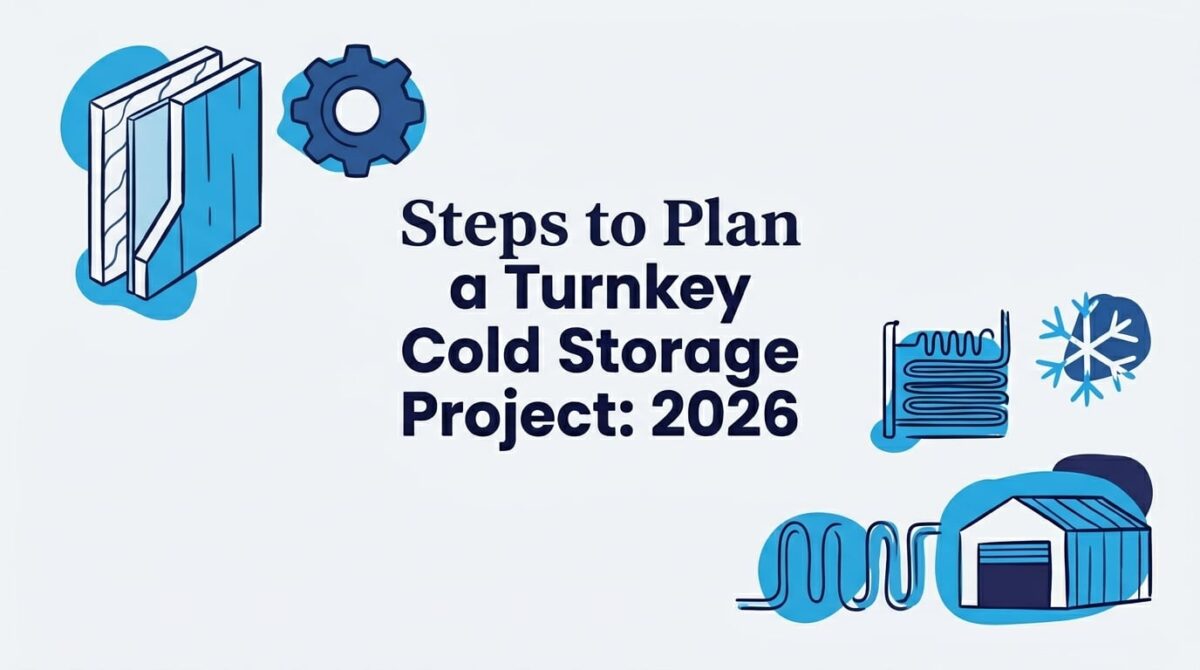 steps to plan a turnkey cold storage project from inquiry to handover
