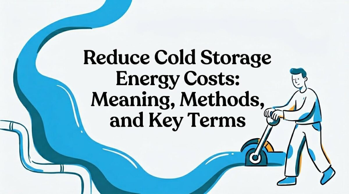 reduce cold storage energy costs