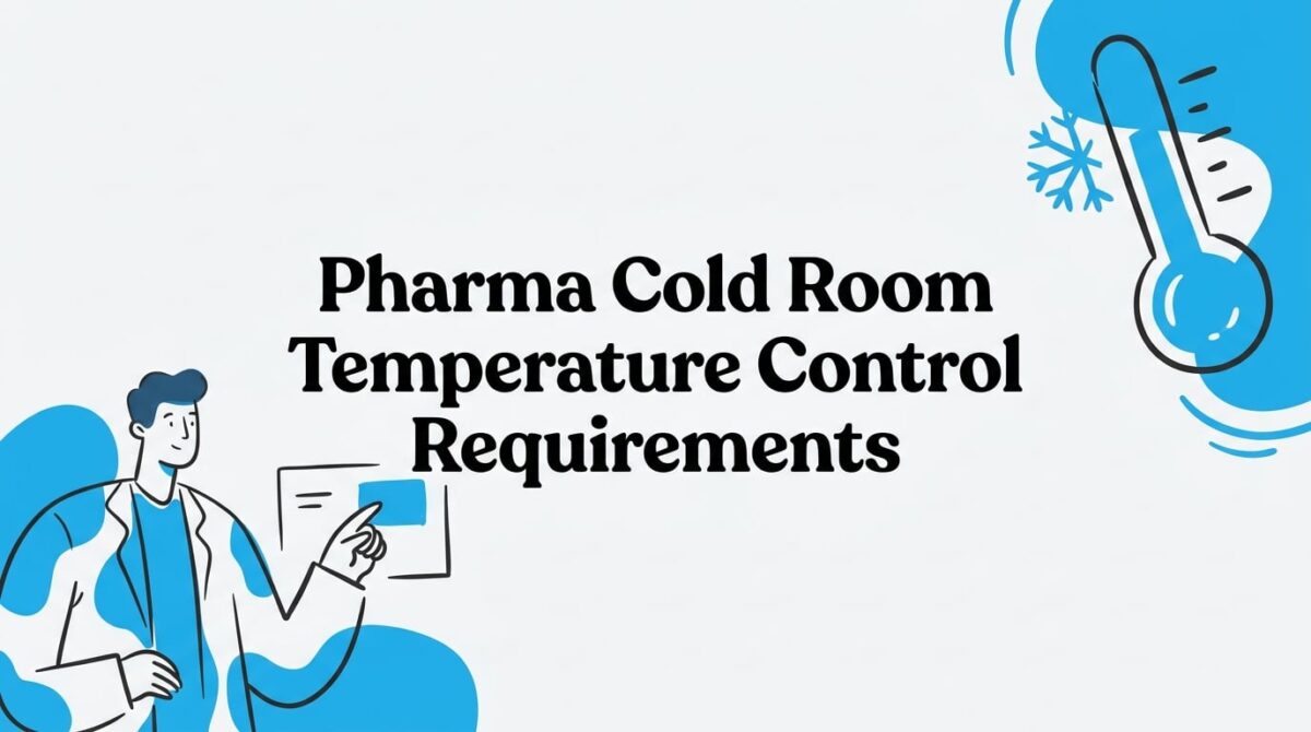 pharma cold room temperature control requirements